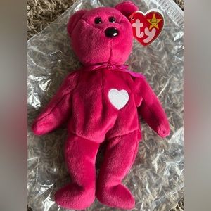 Ty Valentina the Red Bear Beanie Baby